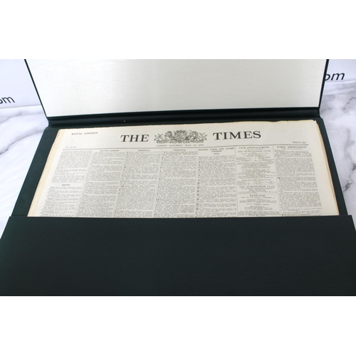 2 - THE TIMES LONDON SATURDAY JULY 15 1939 & THE TIMES LONDON MONDAY JULY 15 1839 Newspaper In Case
All ... 