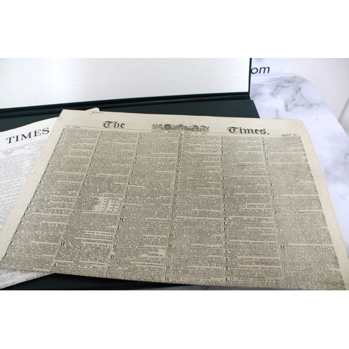 2 - THE TIMES LONDON SATURDAY JULY 15 1939 & THE TIMES LONDON MONDAY JULY 15 1839 Newspaper In Case
All ... 