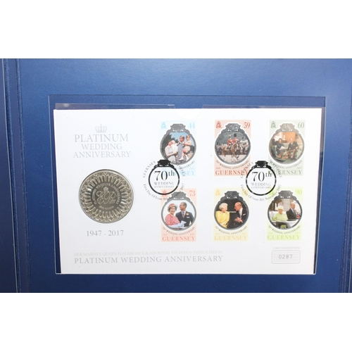 404 - The Platinum Wedding Anniversary Coin First Day Collection