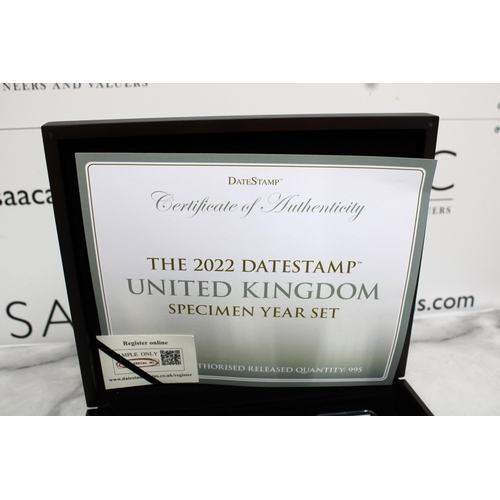 247 - THE 2022 DATESTAMP UK SPECIMEN YEAR SET IN BOX