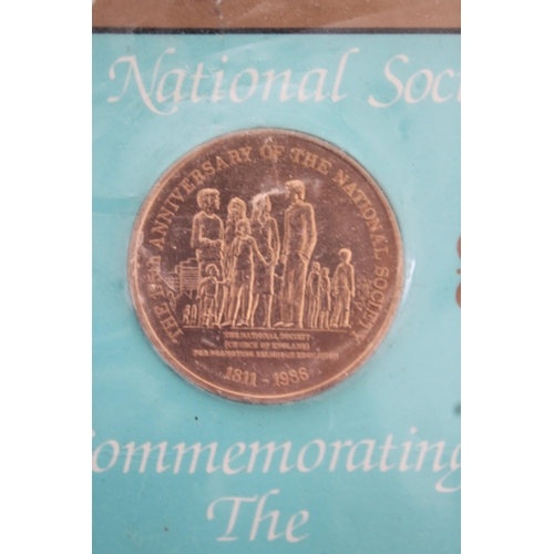 256 - THE NATIONAL SOCIETY COMMEMORATING THE 175TH ANNIVERSARY OF THE NATIONAL SOCIETY 1811-1986