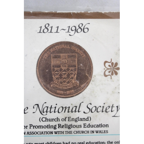 256 - THE NATIONAL SOCIETY COMMEMORATING THE 175TH ANNIVERSARY OF THE NATIONAL SOCIETY 1811-1986