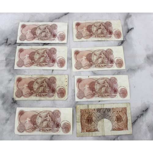 281 - Selection Of Ten Shillings Notes