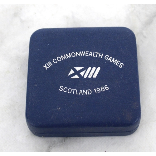 315 - Royal Mint XIII Commonwealth Gamers 1986 Silver Commemorative Two Pounds Coin Boxed