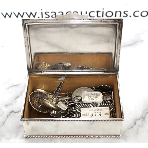 552 - Silver Plated & Other Items In Silver Plated Box