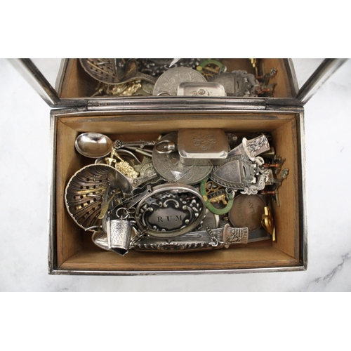 552 - Silver Plated & Other Items In Silver Plated Box