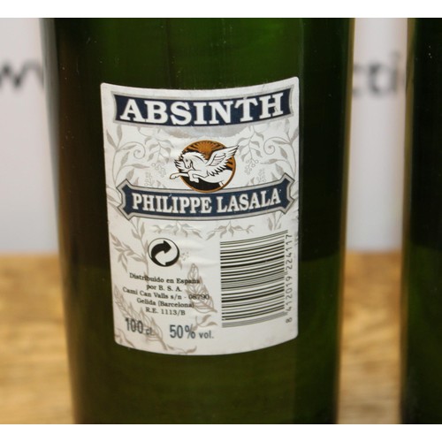 155 - Two Bottles of Philippe Lasala Absinth - 100cl - 50% Vol

Collection Only