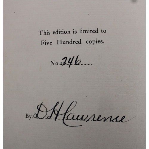 29 - Lady Chatterley's Lover By D.H.Lawrence Hardback Book
This Edition Was Limited To Five Hundred Copie... 