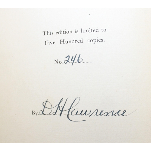 29 - Lady Chatterley's Lover By D.H.Lawrence Hardback Book
This Edition Was Limited To Five Hundred Copie... 