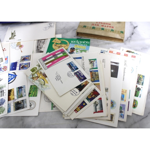 644 - Collection Of Collectable 1st Day Covers & Russian Stamp Album