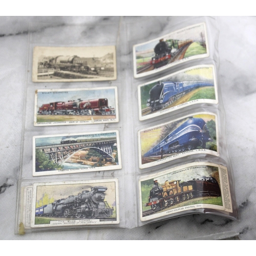 645 - Collection Of Collectable Stamps In Album/Cigarette Cars/Post Cards