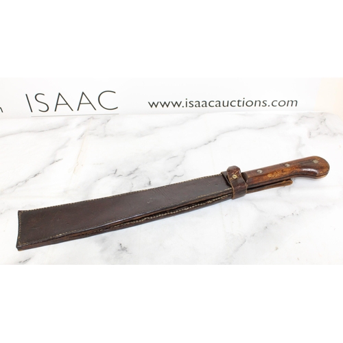 188 - 1944 A.J.DAVIDSON Machete In Sheath