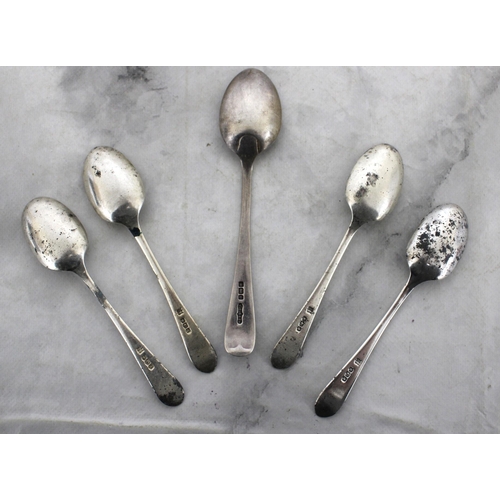 555 - Five Hallmarked Spoons Weight-60g