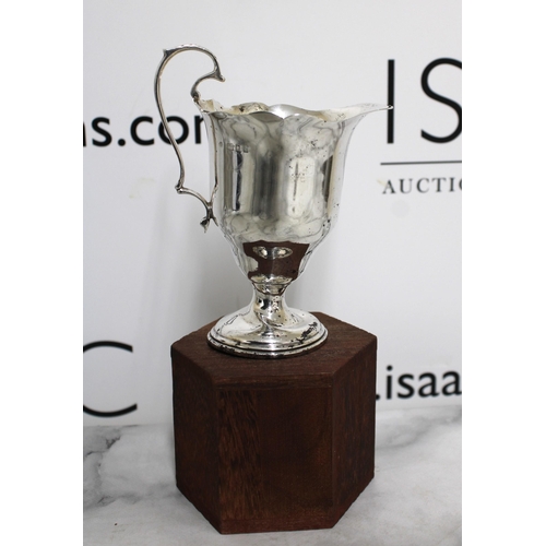 557 - Silver Hallmarked Jug Weight-105g Height-13.5cm
Damage On Handle Not Attached At Top