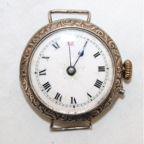 558 - Silver Pocket Watch Stamped 925 (Untested) & Other
Watch Face is not attached