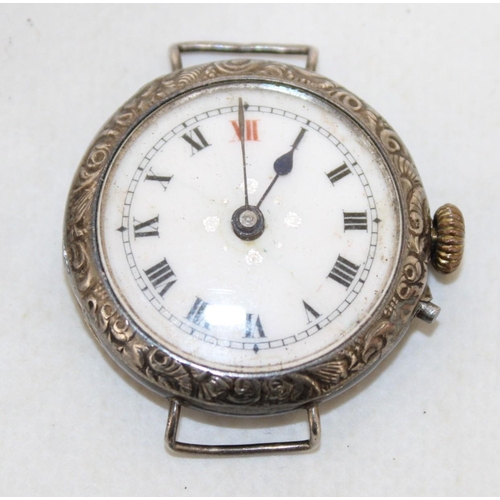 558 - Silver Pocket Watch Stamped 925 (Untested) & Other
Watch Face is not attached