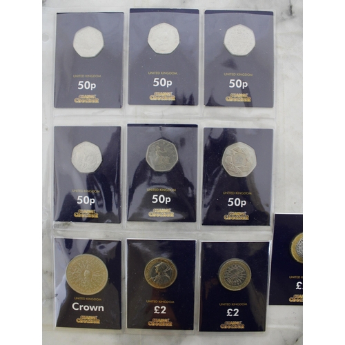 647 - Collection Of Change Checker UK 50P & £2 Coins