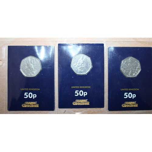 647 - Collection Of Change Checker UK 50P & £2 Coins