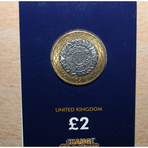 647 - Collection Of Change Checker UK 50P & £2 Coins