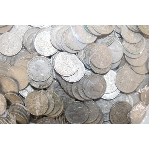 341 - 300 Sixpence Coins