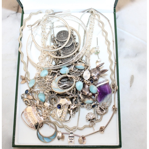 482 - Quantity Of Some Silver Stamped 925 Jewellery Items Some Others
All Proceeds Go To Charity
In A Box