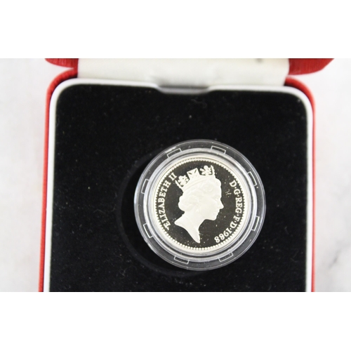 426 - Royal Mint 1988 Silver Piedfort One Pound Coin Boxed