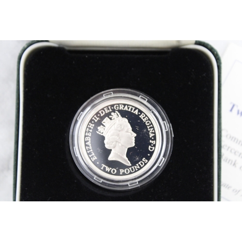 433 - Royal Mint 1994 Silver Proof Two-Pound Coin 