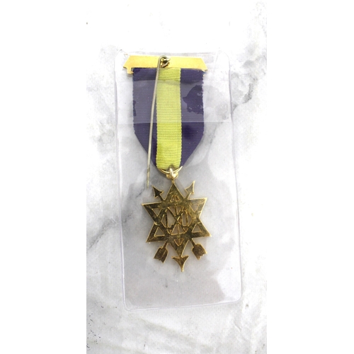 73 - Vintage Masonic Medal with Ribbon