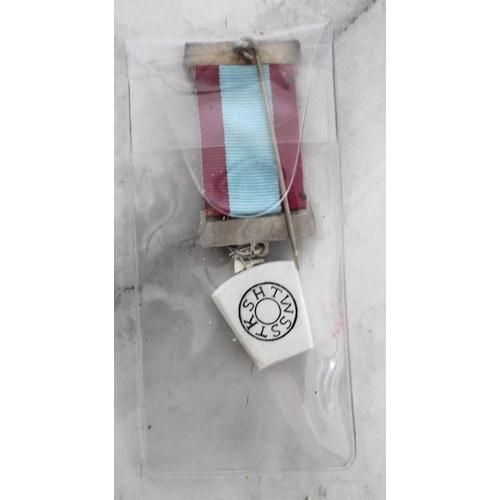 79 - Vintage Masonic Medal with Ribbon