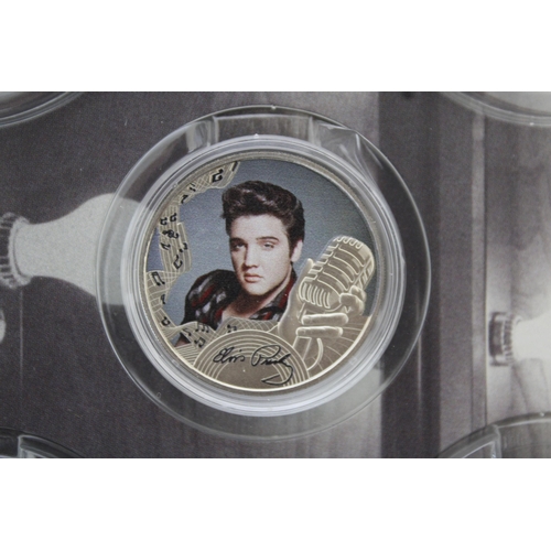 357 - Three Collectable Coins In Presentation Packs Inc-
Elvis Presley
The Day The Country Went Decimal
10... 