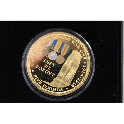 358 - Four Collectable Coins Inc-
Boxed Jubilee Mint 2014 Five Pounds Lest We Forget Coin
Their Finest Hou... 