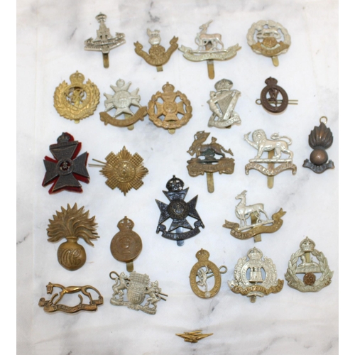 203 - Quantity Of Military Cap Badges