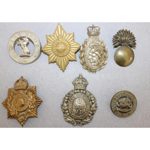 205 - Quantity Of Military Cap Badges