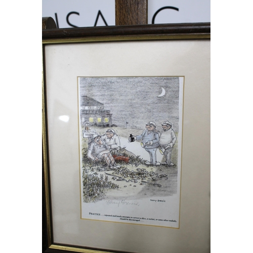 238 - Henry Brewis Signed Print Framed 27.5cm /22.5cm
Collection Only