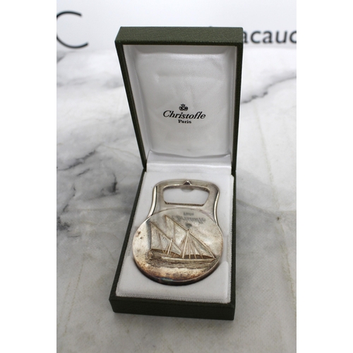 560 - Christofle Paris Bottle Opener In Box