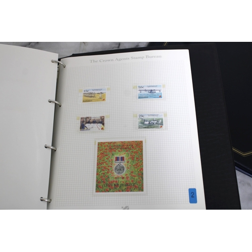 650 - Four Folders Containing Collectable Worldwide Stamps