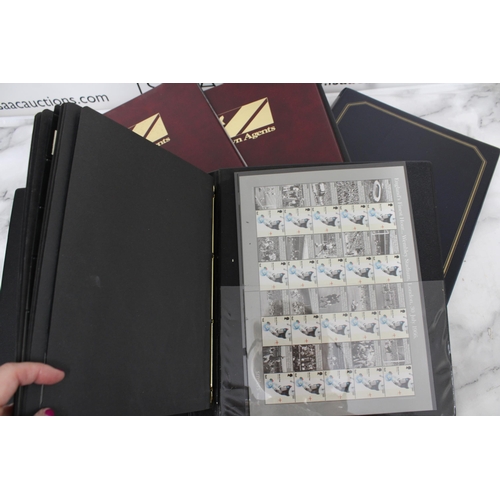 650 - Four Folders Containing Collectable Worldwide Stamps