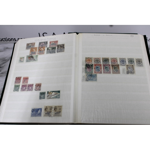 652 - Three Stamp Albums Containing Collectable Stamps