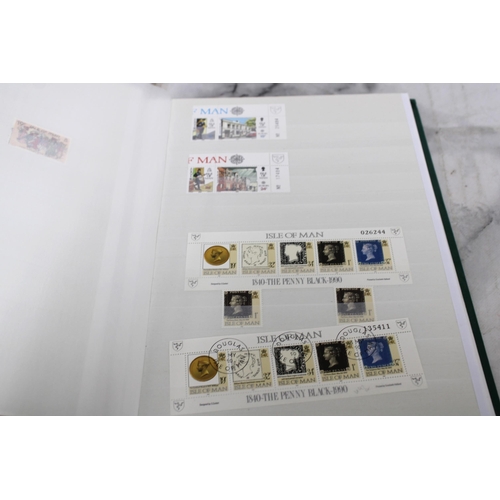 652 - Three Stamp Albums Containing Collectable Stamps