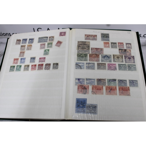 652 - Three Stamp Albums Containing Collectable Stamps