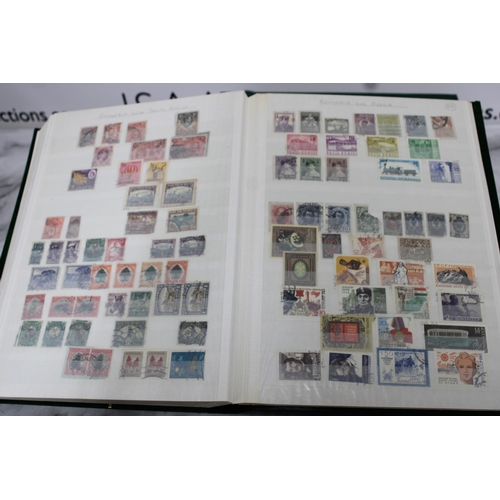 652 - Three Stamp Albums Containing Collectable Stamps