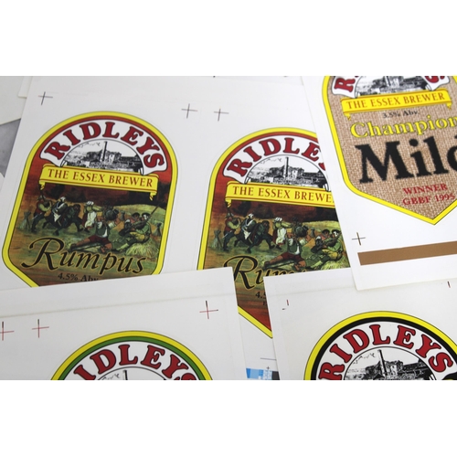 170 - Collection Of Collectable RIDLEYS Stickers