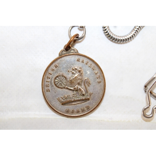 603 - Mappin & Webb 9ct Gold Watch Untested With Inscription As Shown In Pictures & Other Fob Chain

Total... 