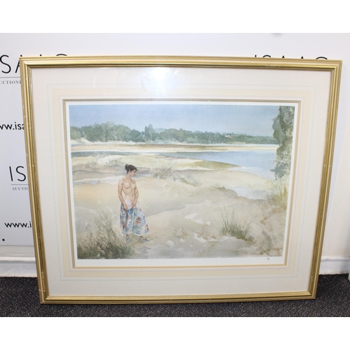 226 - William Russell Flint Semi- Clad Female on the Riverbank 683/850 Limited Edition - 96.5cm x 81cm
Col... 