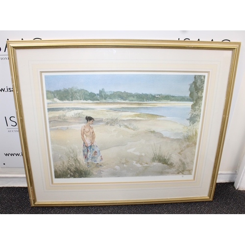 226 - William Russell Flint Semi- Clad Female on the Riverbank 683/850 Limited Edition - 96.5cm x 81cm
Col... 