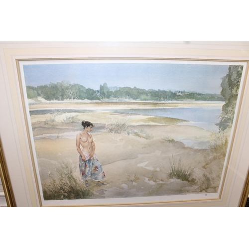 226 - William Russell Flint Semi- Clad Female on the Riverbank 683/850 Limited Edition - 96.5cm x 81cm
Col... 