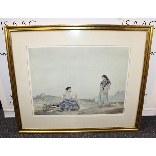 229 - William Russell Flint - Limited Edition Print  79.5cm x 96cm 
Collection Only