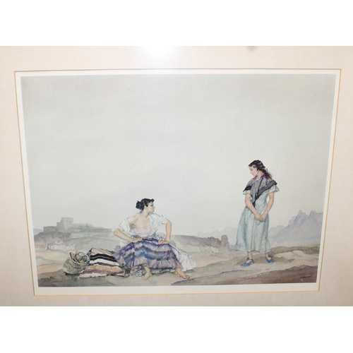 229 - William Russell Flint - Limited Edition Print  79.5cm x 96cm 
Collection Only