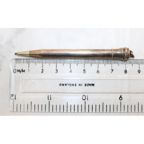 574 - Silver Hallmarked Pencil Weight-9.18g