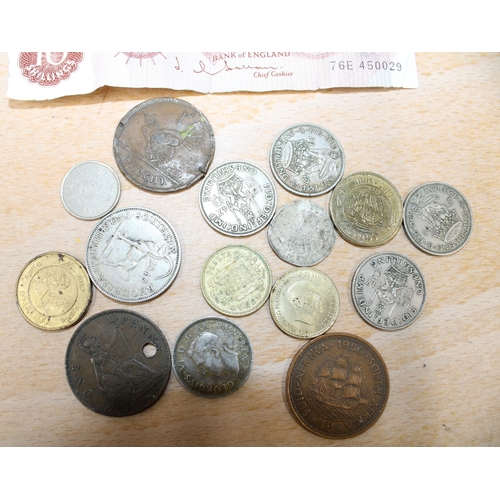 372 - Old Coins & Banknote